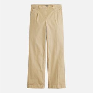 J. Crew Pleated capeside chino pants BP502 trousers in Light Khaki Size 14